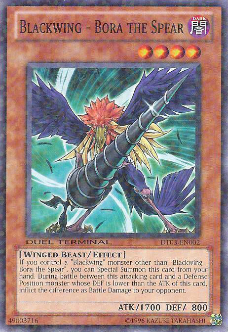 Blackwing - Bora the Spear [DT03-EN002] Common | Odin's Place