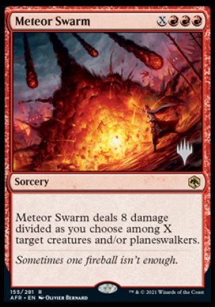 Meteor Swarm (Promo Pack) [Dungeons & Dragons: Adventures in the Forgotten Realms Promos] | Odin's Place