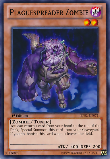 Plaguespreader Zombie [BP02-EN071] Mosaic Rare | Odin's Place