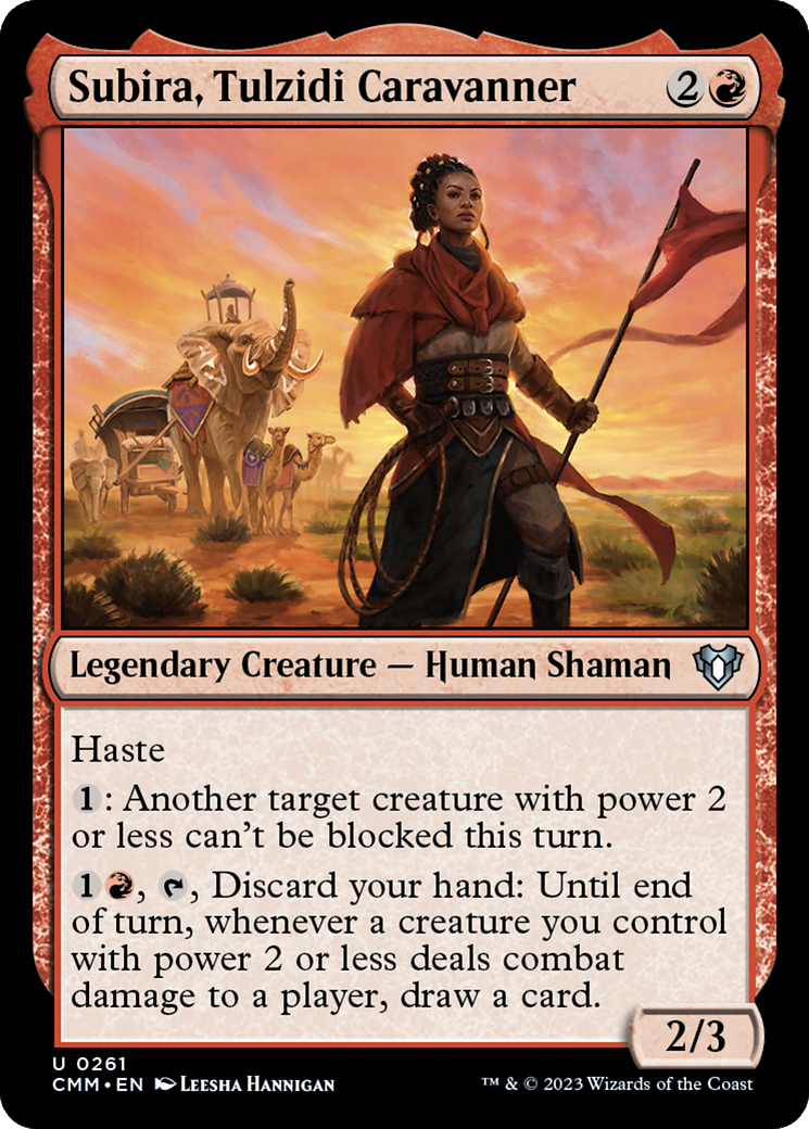 Subira, Tulzidi Caravanner [Commander Masters] | Odin's Place
