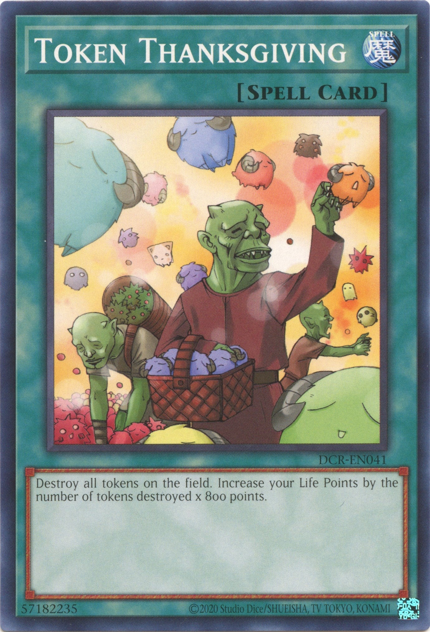 Token Thanksgiving (25th Anniversary) [DCR-EN041] Common | Odin's Place