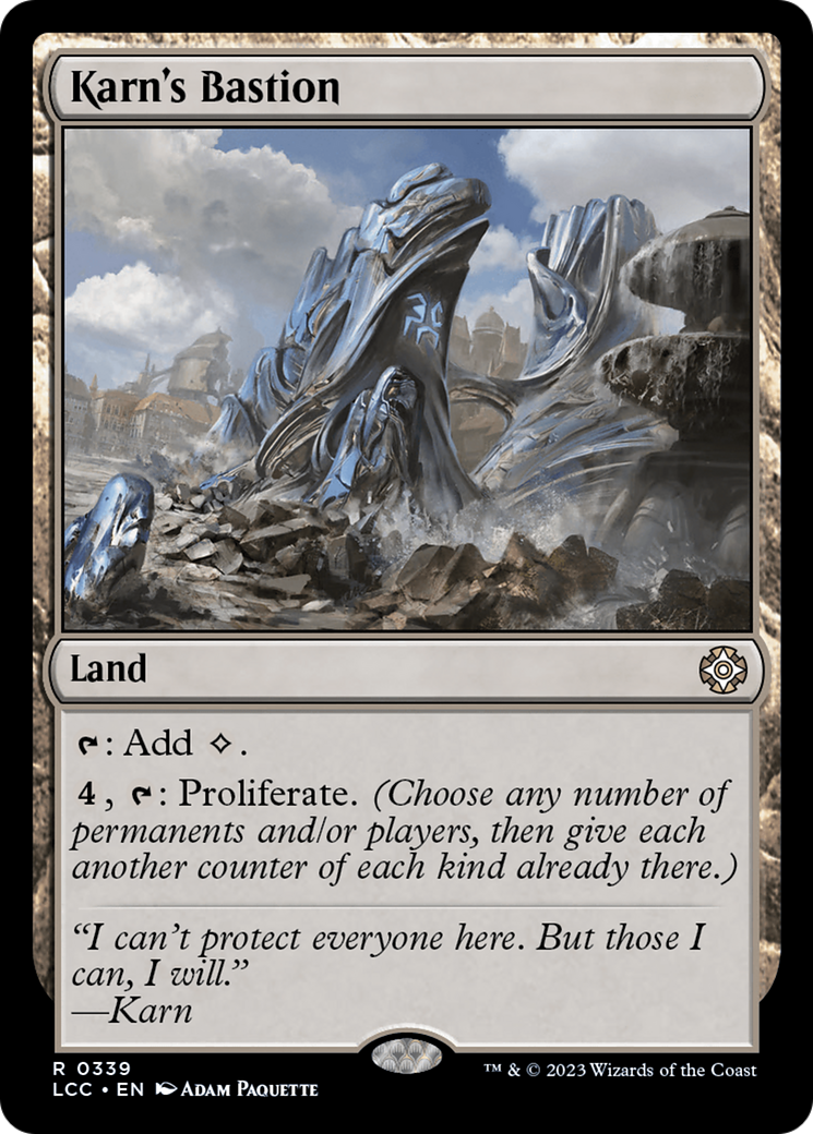Karn's Bastion [The Lost Caverns of Ixalan Commander] | Odin's Place