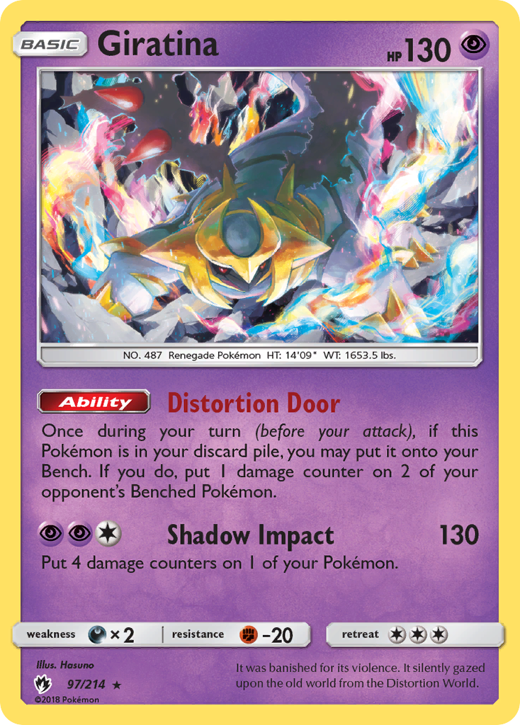 Giratina (97/214) [Sun & Moon: Lost Thunder] | Odin's Place