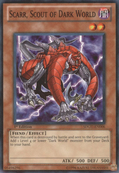 Scarr, Scout of Dark World [SDGU-EN006] Common | Odin's Place