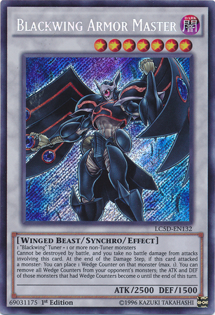 Blackwing Armor Master [LC5D-EN132] Secret Rare | Odin's Place