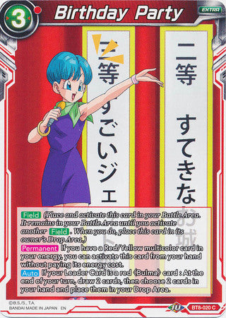Birthday Party (BT8-020) [Malicious Machinations] | Odin's Place