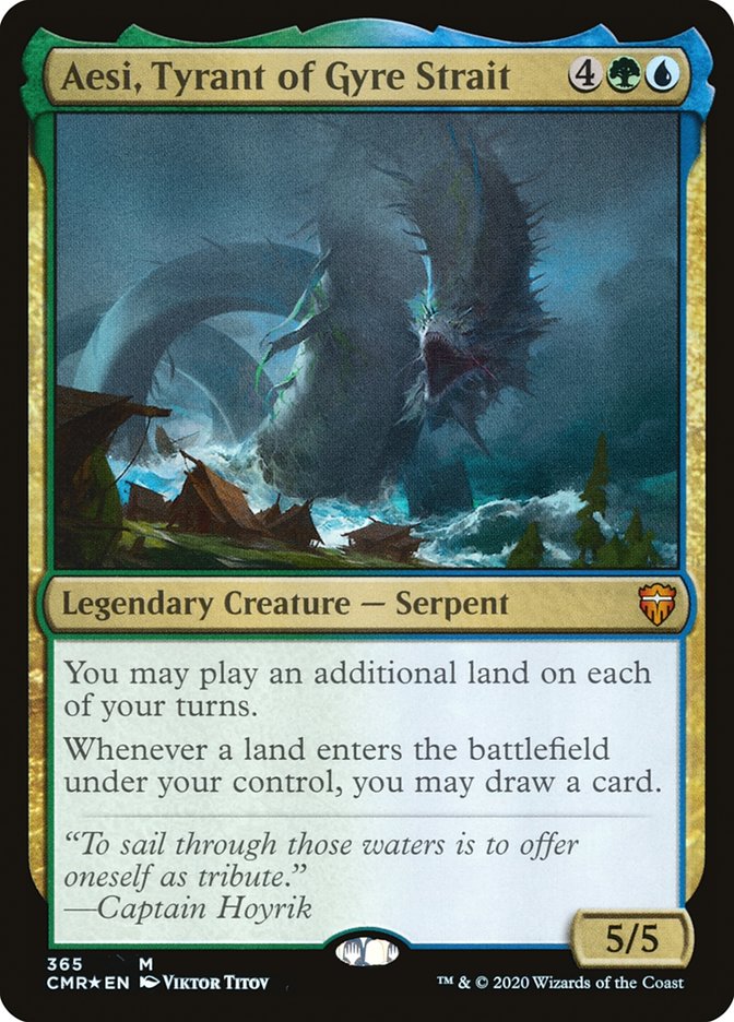 Aesi, Tyrant of Gyre Strait [Commander Legends] | Odin's Place