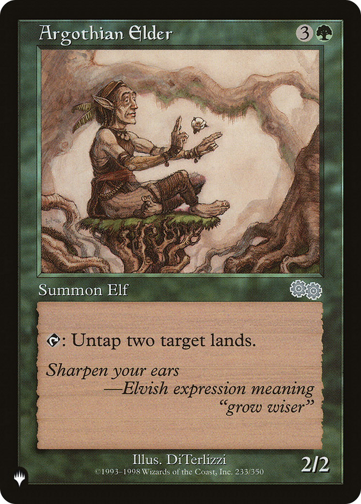 Argothian Elder [The List] | Odin's Place