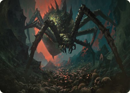Shelob, Child of Ungoliant Art Card [The Lord of the Rings: Tales of Middle-earth Art Series] | Odin's Place