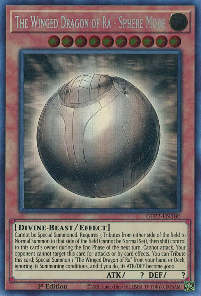 The Winged Dragon of Ra - Sphere Mode [GFP2-EN180] Ghost Rare | Odin's Place