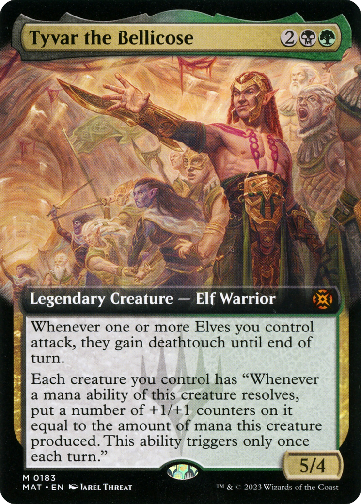 Tyvar the Bellicose (Extended Art) [March of the Machine: The Aftermath] | Odin's Place