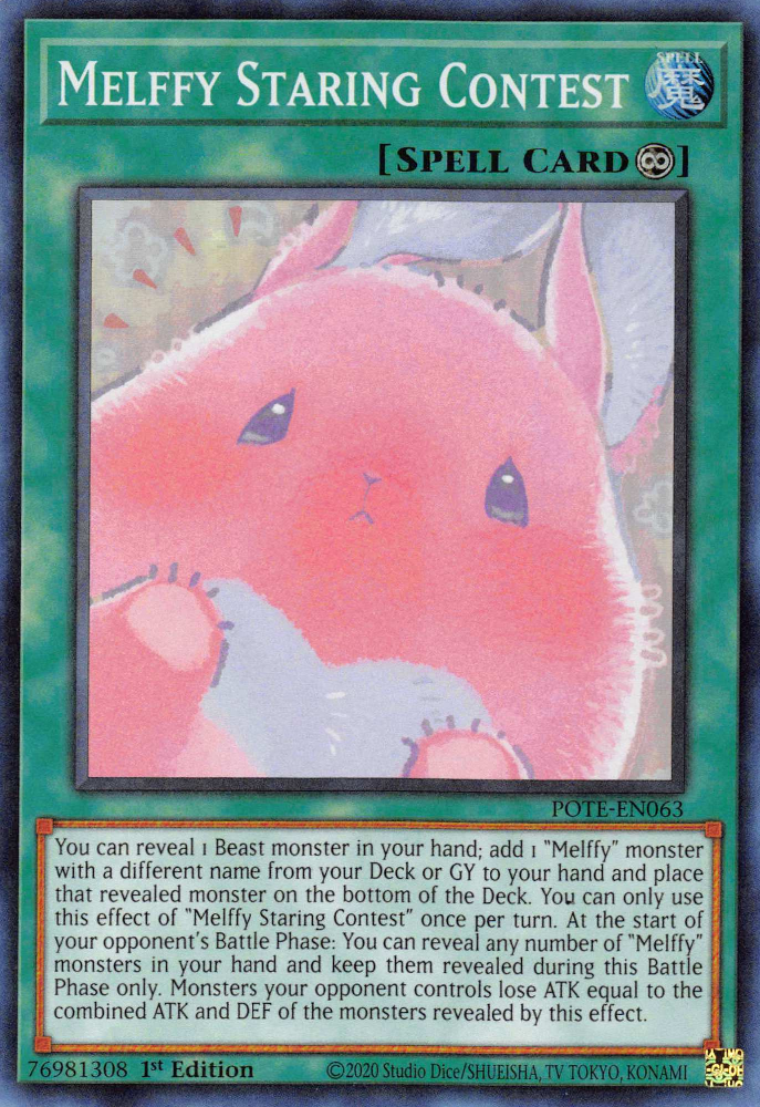 Melffy Staring Contest [POTE-EN063] Super Rare | Odin's Place