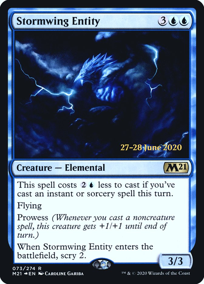 Stormwing Entity [Core Set 2021 Prerelease Promos] | Odin's Place