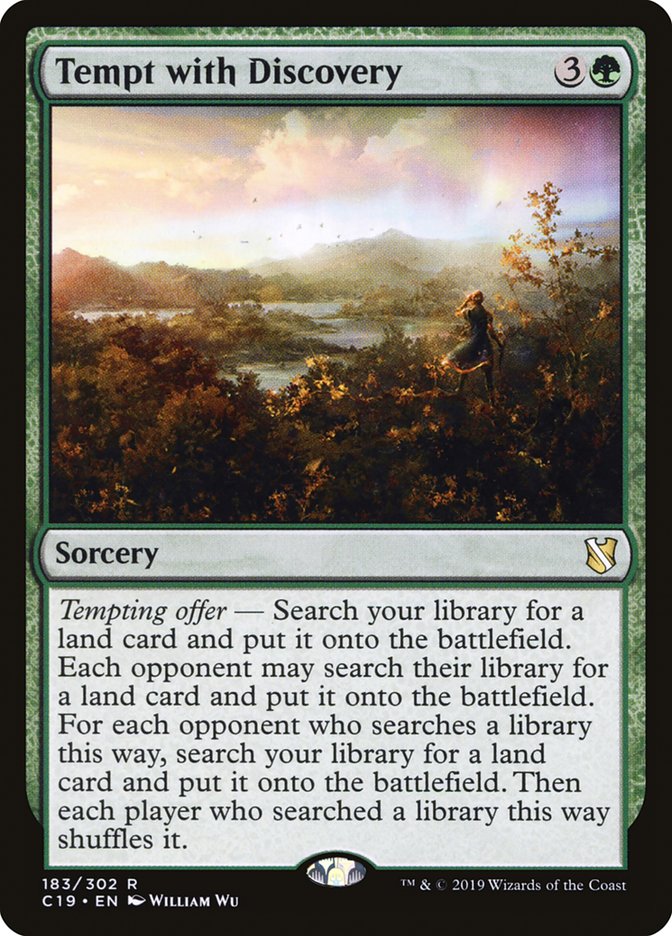 Tempt with Discovery [Commander 2019] | Odin's Place