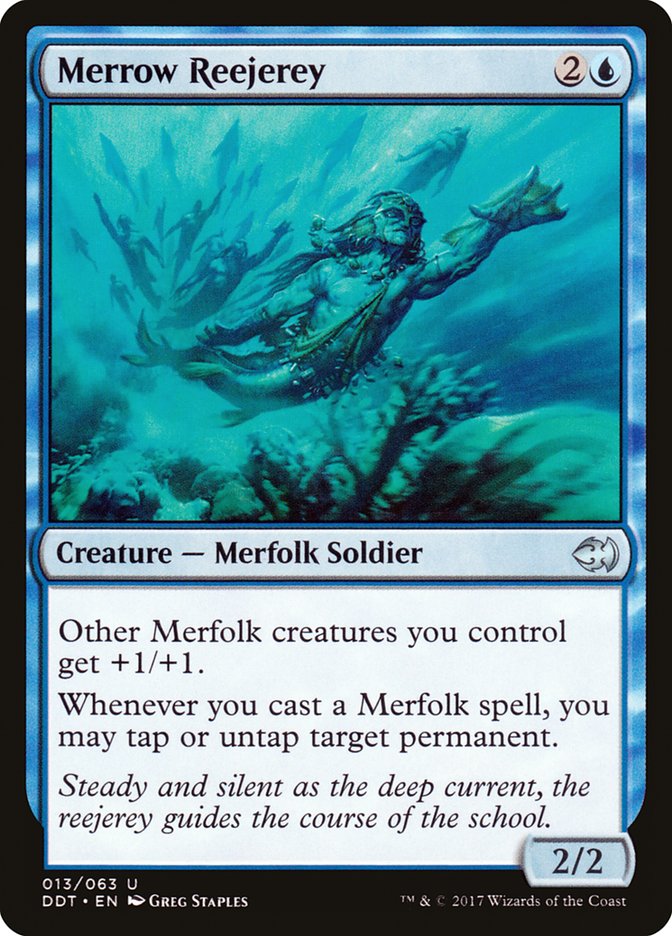 Merrow Reejerey (13) [Duel Decks: Merfolk vs. Goblins] | Odin's Place