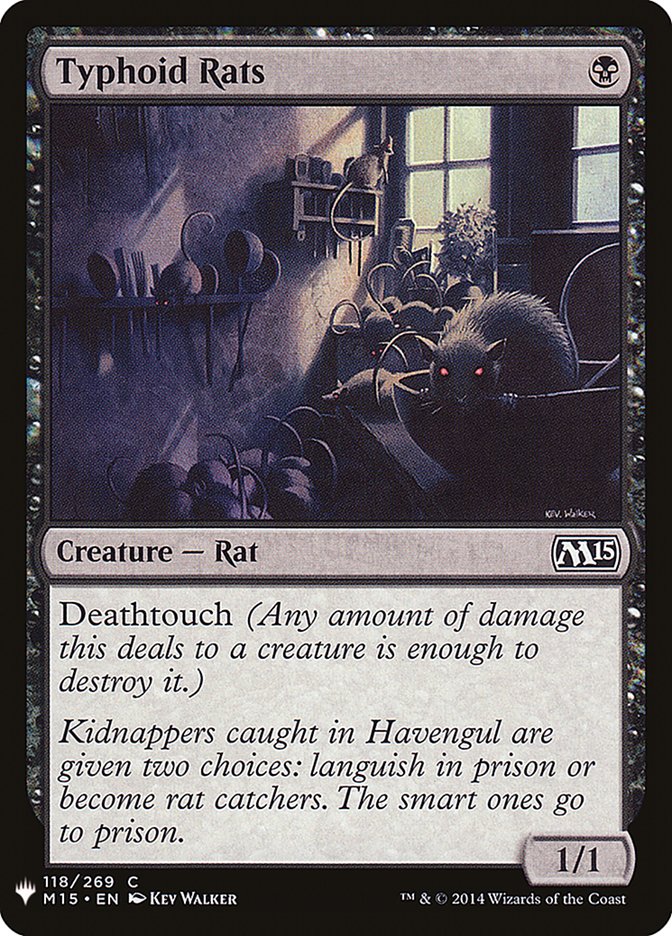 Typhoid Rats [Mystery Booster] | Odin's Place