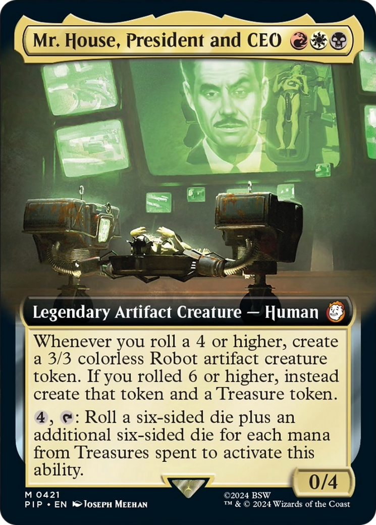 Mr. House, President and CEO (Extended Art) [Fallout] | Odin's Place
