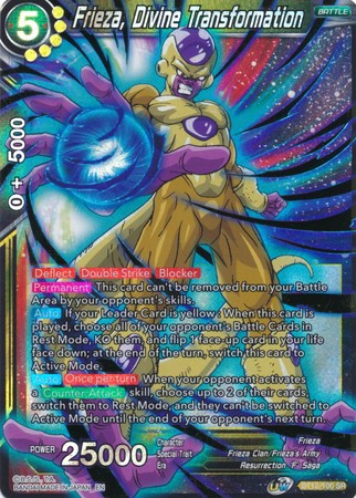 Frieza, Divine Transformation (BT12-100) [Vicious Rejuvenation] | Odin's Place