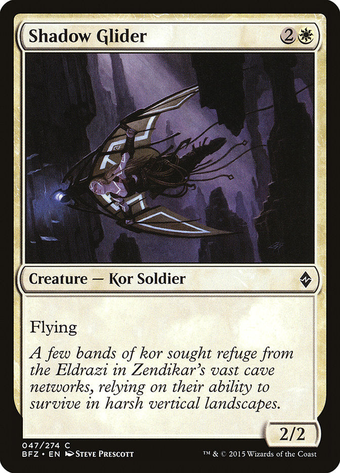 Shadow Glider (47) [Battle for Zendikar] | Odin's Place