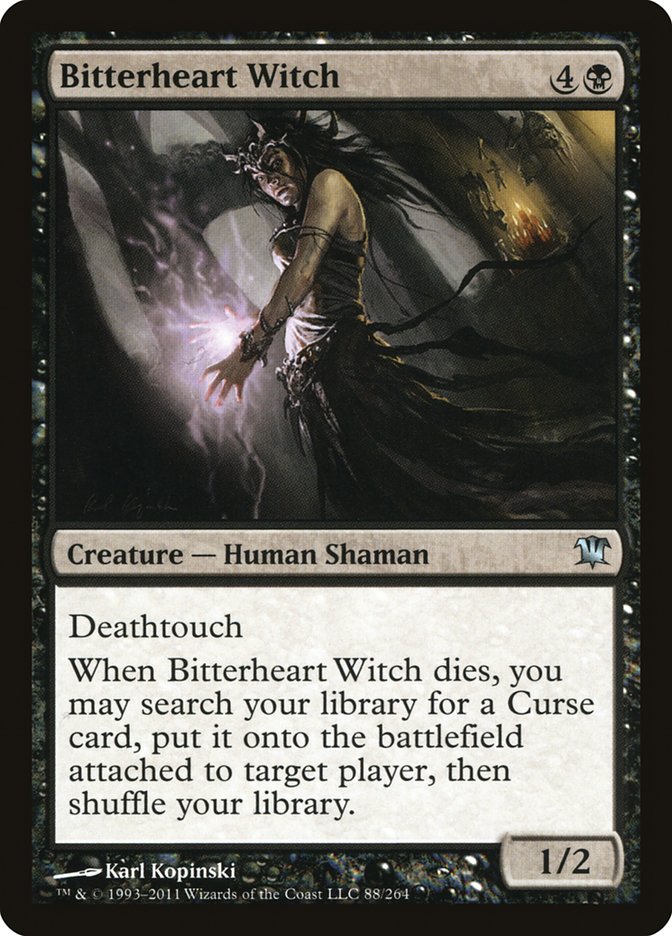 Bitterheart Witch (88) [Innistrad] | Odin's Place
