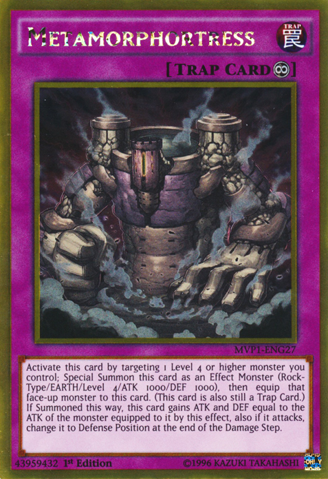 Metamorphortress [MVP1-ENG27] Gold Rare | Odin's Place