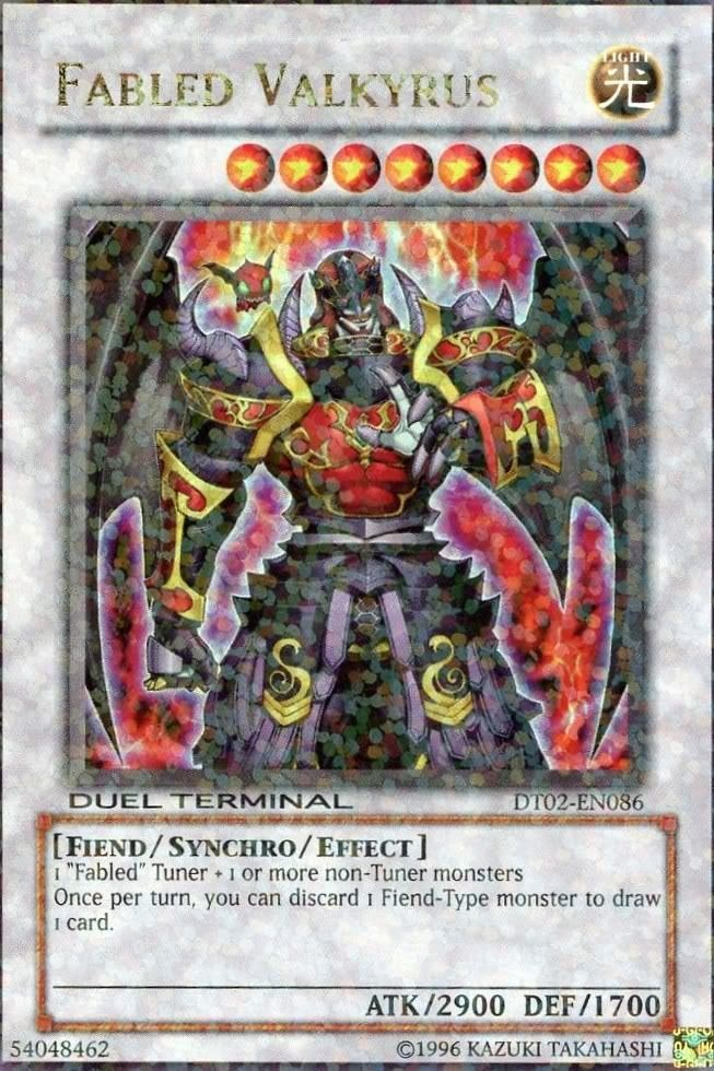Fabled Valkyrus [DT02-EN086] Ultra Rare | Odin's Place