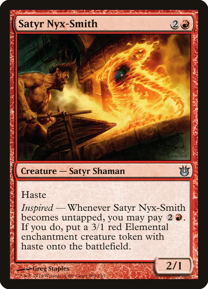Satyr Nyx-Smith (109) [Born of the Gods] | Odin's Place