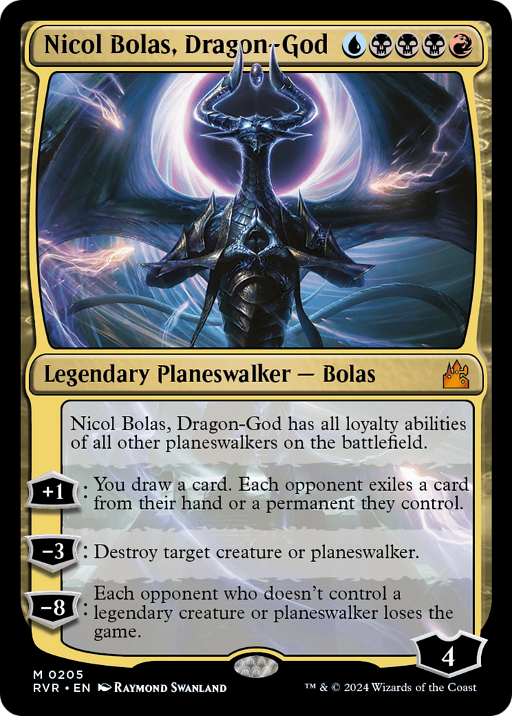 Nicol Bolas, Dragon-God [Ravnica Remastered] | Odin's Place