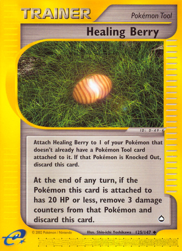 Healing Berry (125/147) [Aquapolis] | Odin's Place