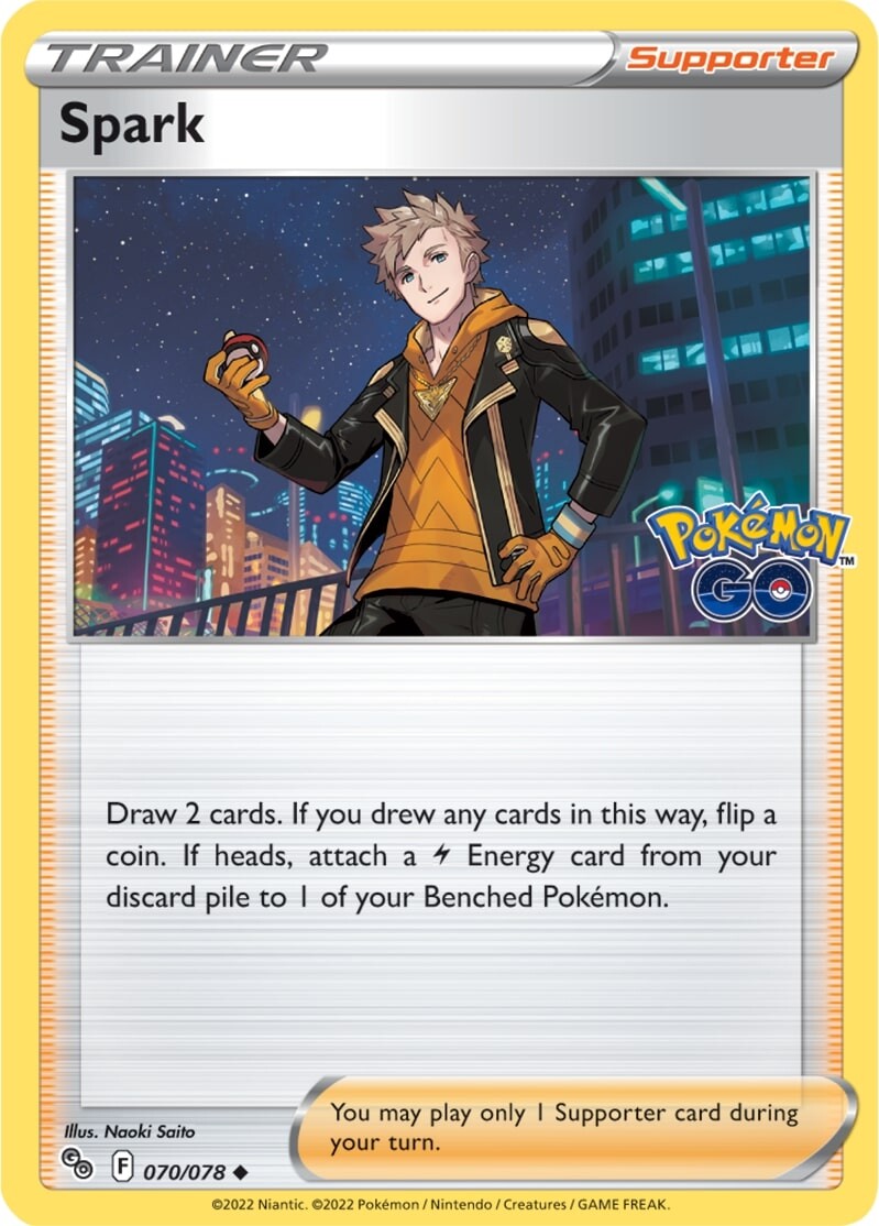 Spark (070/078) [Pokémon GO] | Odin's Place