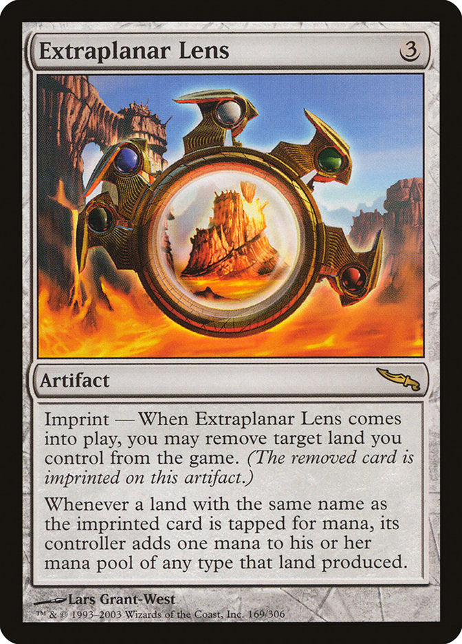 Extraplanar Lens (169) [Mirrodin] | Odin's Place