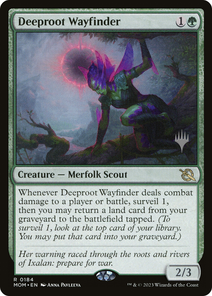 Deeproot Wayfinder (Promo Pack) [March of the Machine Promos] | Odin's Place
