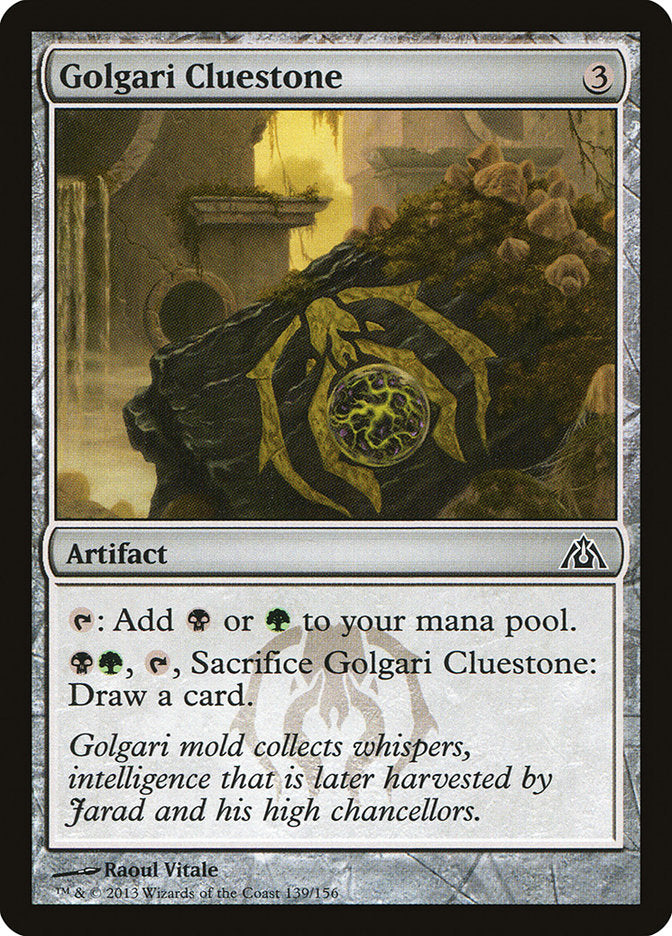 Golgari Cluestone (139) [Dragon's Maze] | Odin's Place