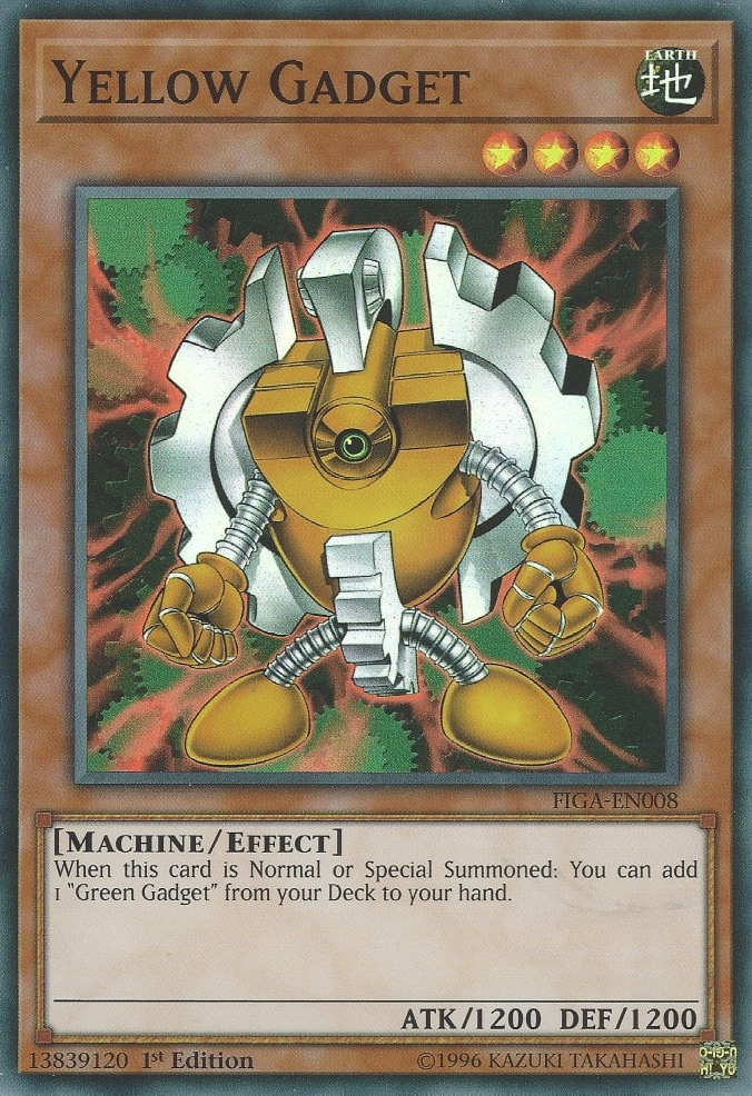 Yellow Gadget [FIGA-EN008] Super Rare | Odin's Place