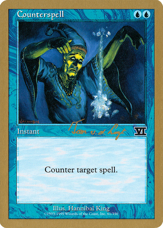 Counterspell (Tom van de Logt) [World Championship Decks 2000] | Odin's Place