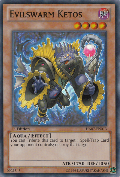 Evilswarm Ketos [HA07-EN013] Super Rare | Odin's Place