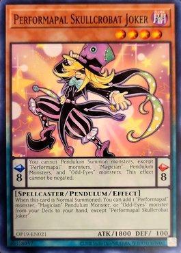 Performapal Skullcrobat Joker [OP19-EN021] Common | Odin's Place