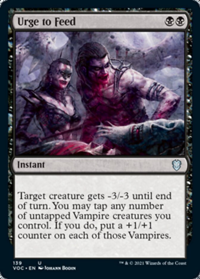 Urge to Feed [Innistrad: Crimson Vow Commander] | Odin's Place