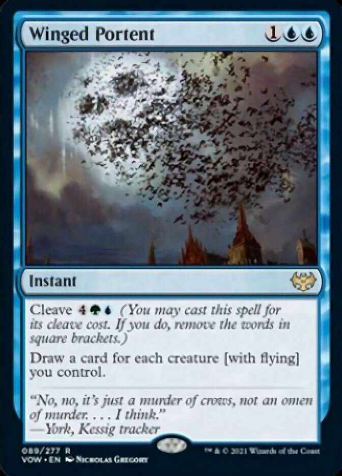 Winged Portent [Innistrad: Crimson Vow] | Odin's Place