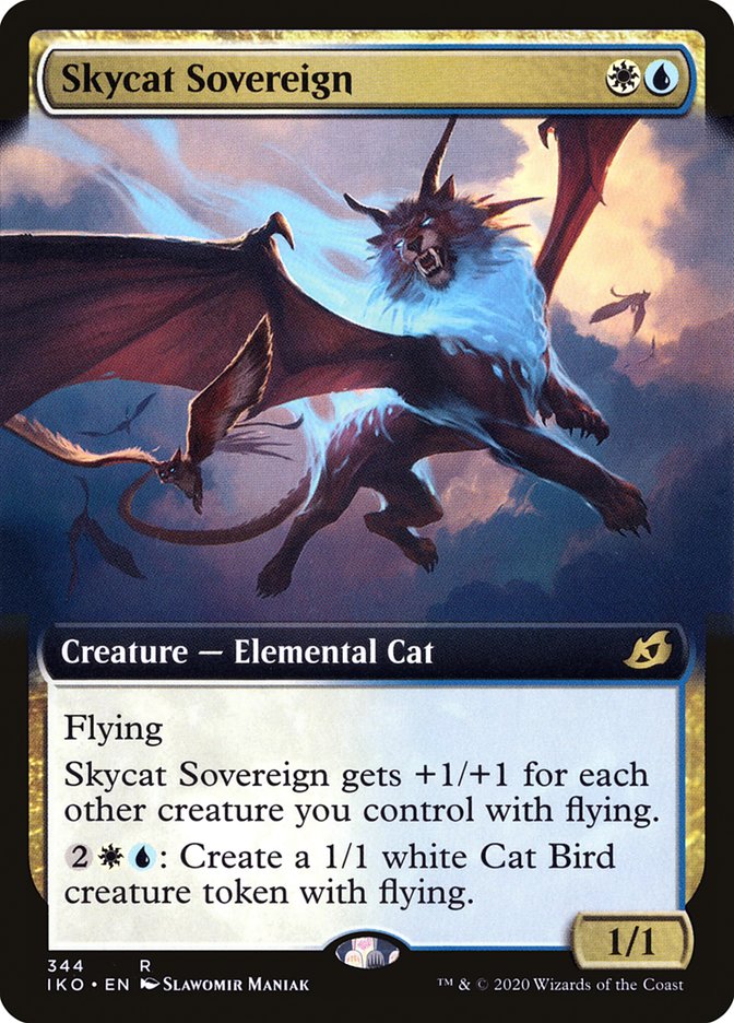 Skycat Sovereign (Extended Art) [Ikoria: Lair of Behemoths] | Odin's Place