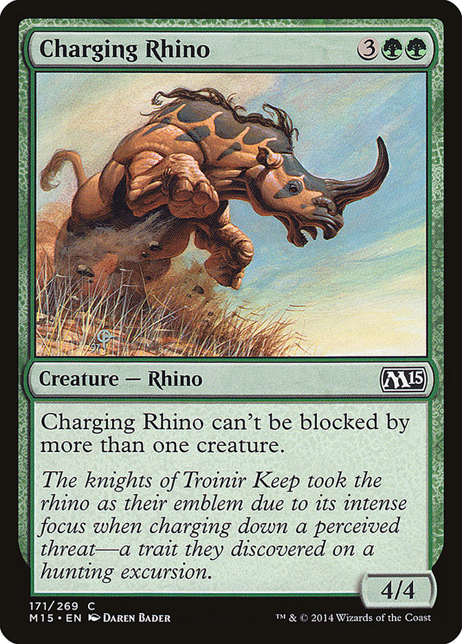 Charging Rhino (171) [Magic 2015] | Odin's Place