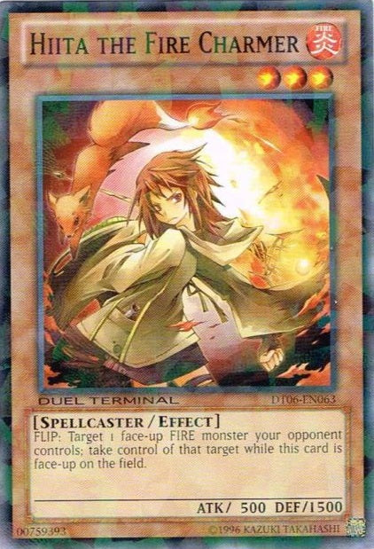 Hiita the Fire Charmer [DT06-EN063] Common | Odin's Place