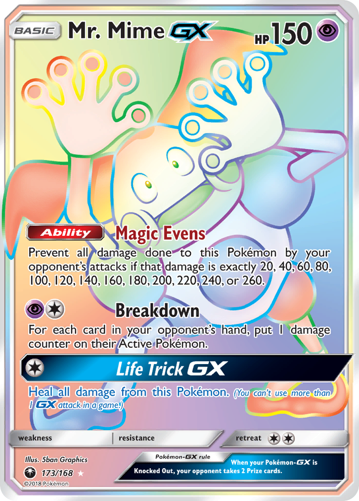 Mr. Mime GX (173/168) [Sun & Moon: Celestial Storm] | Odin's Place