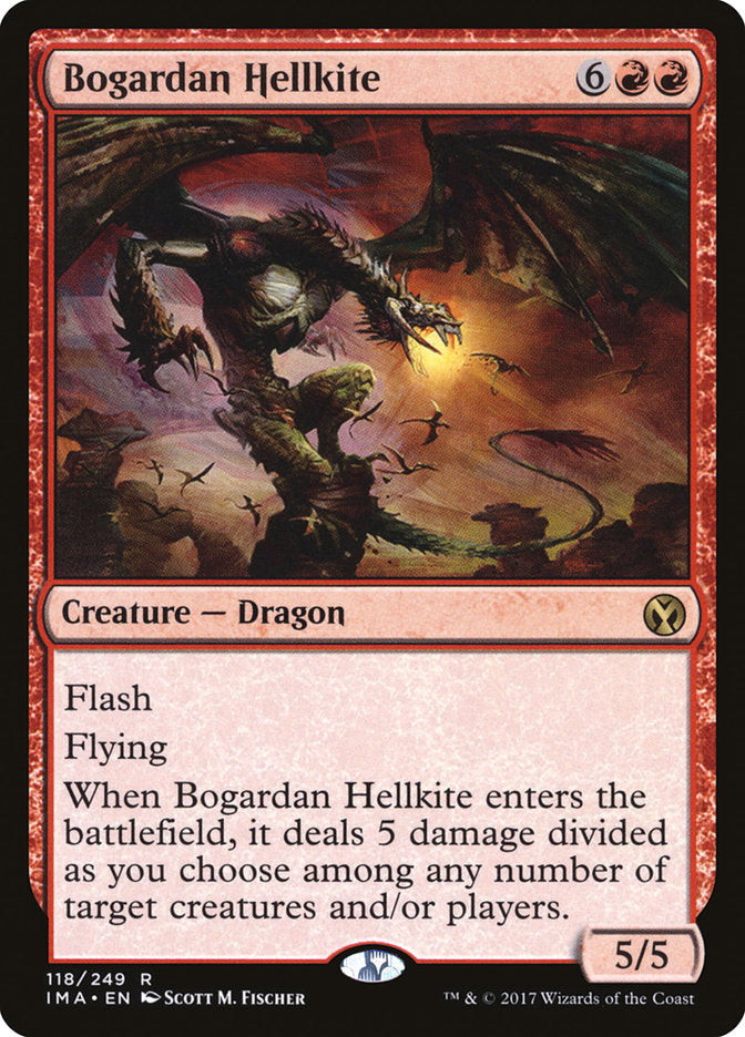 Bogardan Hellkite (118) [Iconic Masters] | Odin's Place