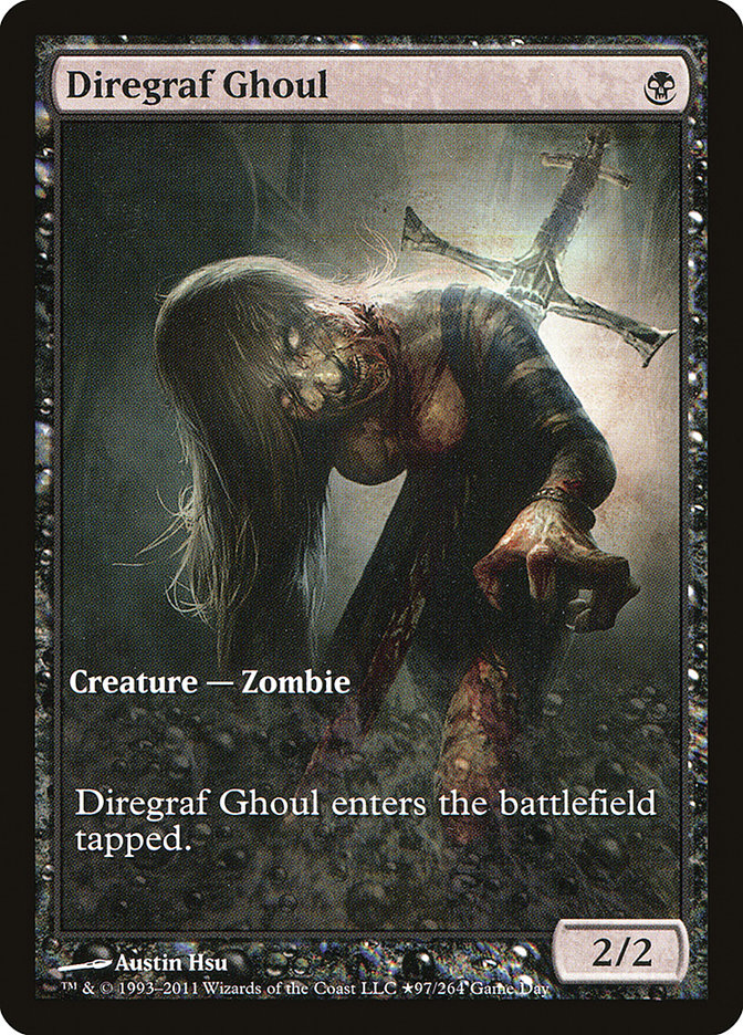 Diregraf Ghoul (97) (Game Day) [Innistrad Promos] | Odin's Place