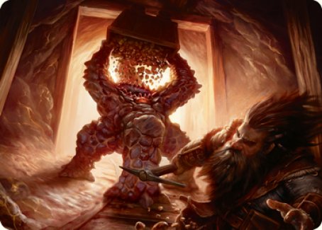 Xorn Art Card [Dungeons & Dragons: Adventures in the Forgotten Realms Art Series] | Odin's Place