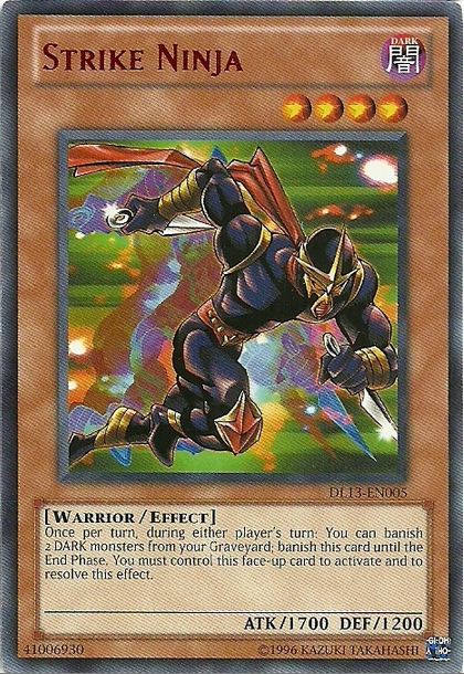 Strike Ninja (Red) [DL13-EN005] Rare | Odin's Place