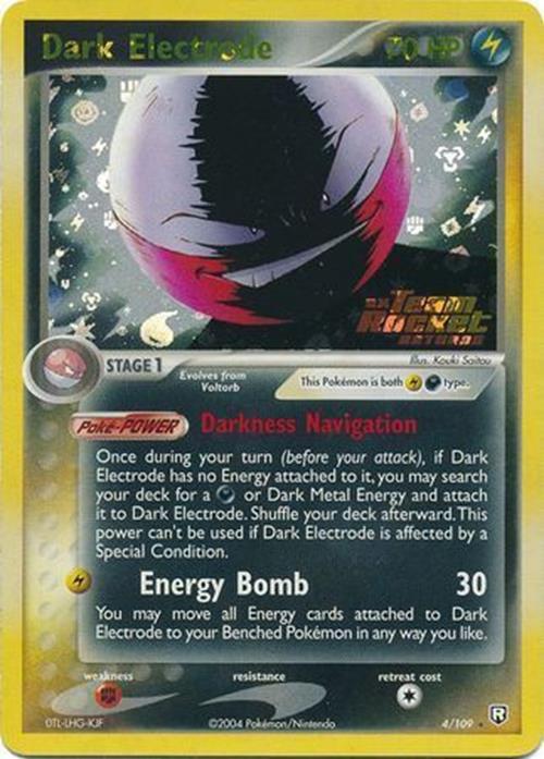 Dark Electrode (4/109) (Stamped) [EX: Team Rocket Returns] | Odin's Place