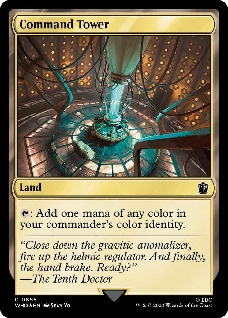 Command Tower (0855)(Surge Foil) [Doctor Who] | Odin's Place