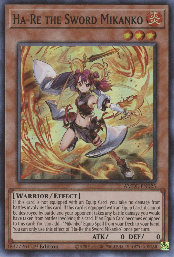 Ha-Re the Sword Mikanko [AMDE-EN025] Super Rare | Odin's Place